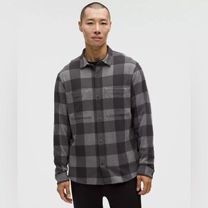 Lululemon Soft Knit Plaid Overshirt